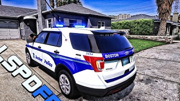 🚓 GTA 5 LSPDFR | Boston Police City Patrol in 4K | Realistische politiegameplay! 👮‍♂️