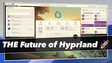 THIS IS NEW ARCH LINUX HYPRLAND SETUP (Ft. DANK Material Shell)