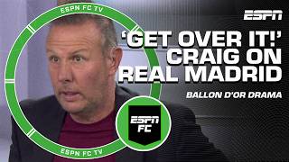 'WHO CARES? GET OVER IT!' 😅 - Craig Burley on Real Madrid skipping Ballon d'Or awards | ESPN FC