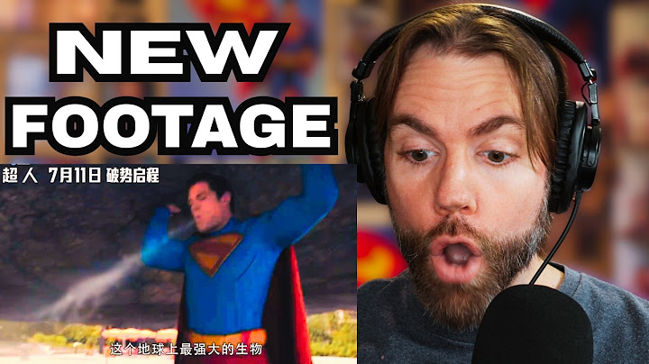 NEW International Superman Trailer Reaction! | New Footage!