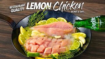 They said SPRITE is why Lemon Chicken is go good! So, we tried.