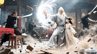 【FULL】Master Terkuat Kembali Setelah 20 Tahun Demi Cucu, 10 Preman KO Sekali Pukul!