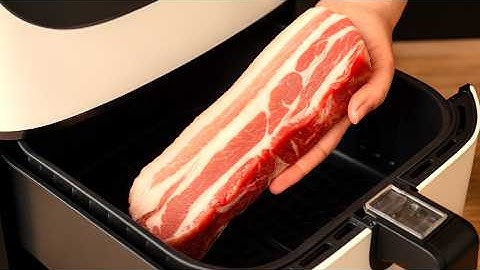 How to Make Homemade Bacon from Scratch | Curing & Air Fryer Method﻿