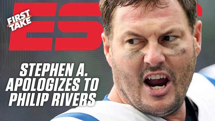 Stephen A. on Philip Rivers 🗣️ ‘I definitely OWE the Indianapolis Colts an apology’ | First Take