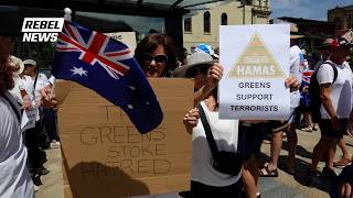 Greens RUN SCARED from Aussie Jews finally striking back