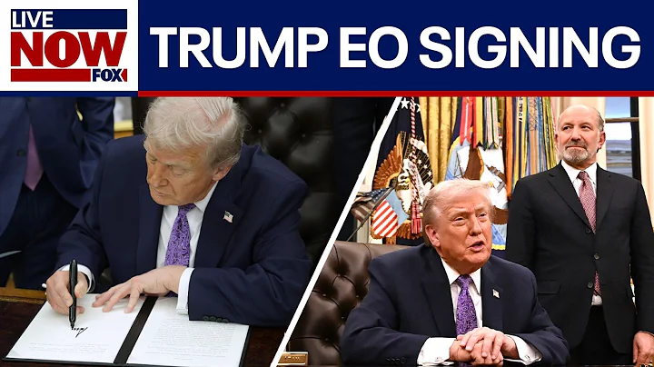 FULL: President Trump signs executive orders on AI