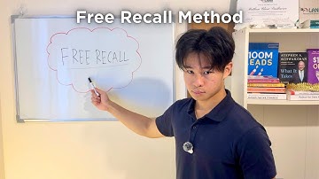How To Use The Free Recall Method To Remember What You Studied