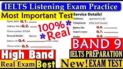 IELTS LISTENING PRACTICE TEST 2025 WITH ANSWERS | 29.11.2025