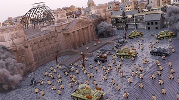 The Battle for Berlin – WW2 3D Stop-Motion