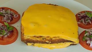 How to cook: Easy cheese sandwich. Simple and delicious recipe.