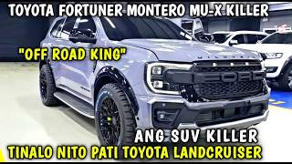 NILABAS NA ANG TATALO SA TOYOTA LANDCRUISER ANG BAGONG FORD EVEREST TREMOR 2025 MODEL