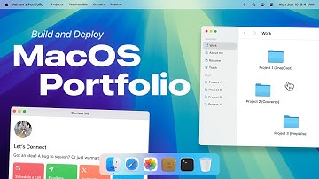 Build and Deploy a MacOS style Portfolio with React, GSAP & Tailwind