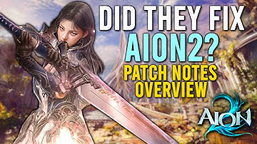 AION 2 Dev Update 12.02 - Did This Setting Break The Game?