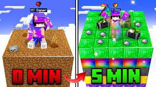 Minecraft But, Chunk Changes Every Minute