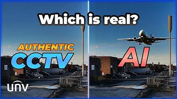 Prove your CCTV is not AI Generated (With Hidden Watermarks) Uniview Security Cameras #tech #ai