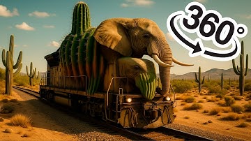 SIGMA BOY х BRAINROT EXTINCTION But TRAINS TIMES VR 360° (Official Music Video)