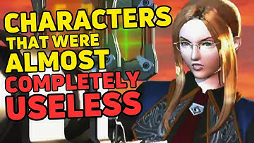 7 Playable Characters That Were Almost Completely Useless