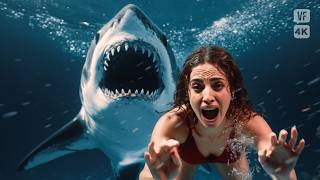 Blind Waters⎪Hunted by a Hungry Shark⎪ACTION⎪HORROR⎪Full Movie in French⎪ACE