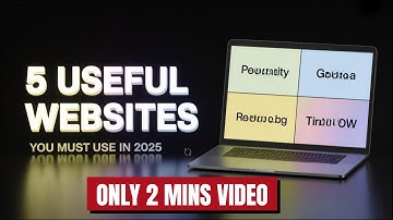 5 websites die je in 2025 MOET gebruiken (superhandig!)