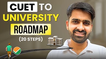 20 Steps CUET to University Roadmap 2026 | Subject Combination, Application form,Result  & Dates.
