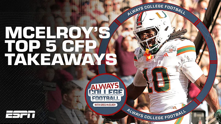 McElroy’s Top 5 takeaways: Alabama’s comeback, Miami’s grit, Ole Miss & Oregon roll