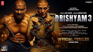 DRISHYAM 3 -  Trailer | Ajay Devgn | Tabu | Akshaye Khanna | New Movies Trailers 2025