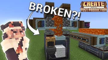 I Found a BUG With CREATE Cobblestone Generators!!!