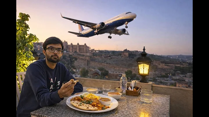 I Tried Most Unique Restaurants in India! (Jaipur Edition)