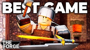 THE FORGE Roblox is an INSANE NEW GAME! (First Progress Video)