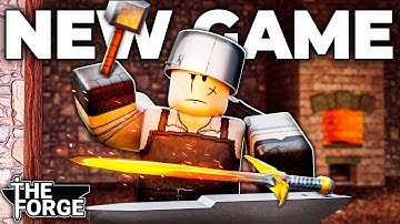 THE FORGE Roblox is an INSANE NEW GAME! (First Progress Video)