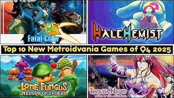Top 10 New Action Metroidvania Games of Q4 2025 | Part 2 🍕