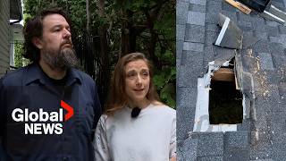 Saskatoon family shocked to find man hiding in their attic
