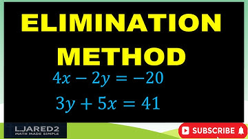 Master the Elimination Method Fast! | Solving Simultaneous Equations for Exams & Tests!