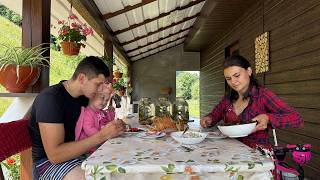 Young Family Life in the Carpathians: Fire Lamb & Cellar Build 🍖🏞️