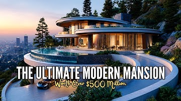 $500M Luxury Mega Mansion Tour 🏠💎 With Supercar Gallery & Private Spa 🛁