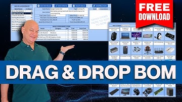 How to Build a Drag & Drop Bill of Materials (BOM) in Excel VBA