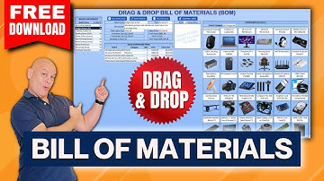 How to Build a Drag & Drop Bill of Materials (BOM) in Excel VBA