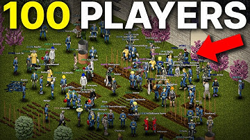 I Trapped 100 Players in a Vault in Project Zomboid