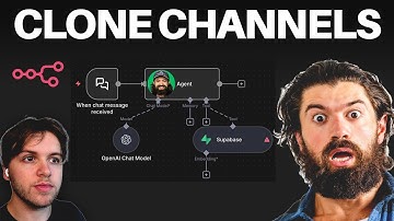 Turn ANY YouTuber into Your Own AI Agent (No Code, free n8n template)