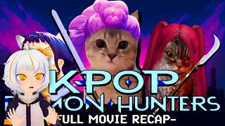 KPOP DEMON HUNTERS pero con GATITOS | ChuyMine REACCIONA a RESUMENES DE PELICULAS CON GATITOS
