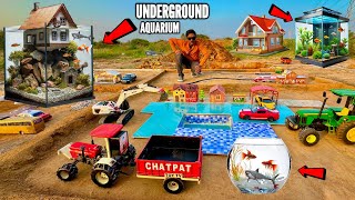 I Build A Massive Underground Aquarium For RC Super Cars - Chatpat toy TV