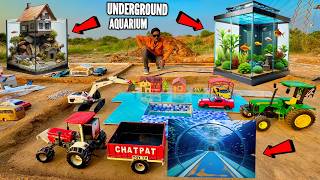 I Build A Massive Underground Aquarium For RC Super Cars - Chatpat toy TV