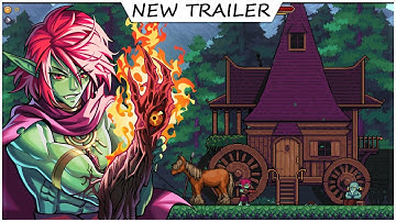 NEW Indie Game Trailer! The Last Phoenix - 2D Platformer RPG