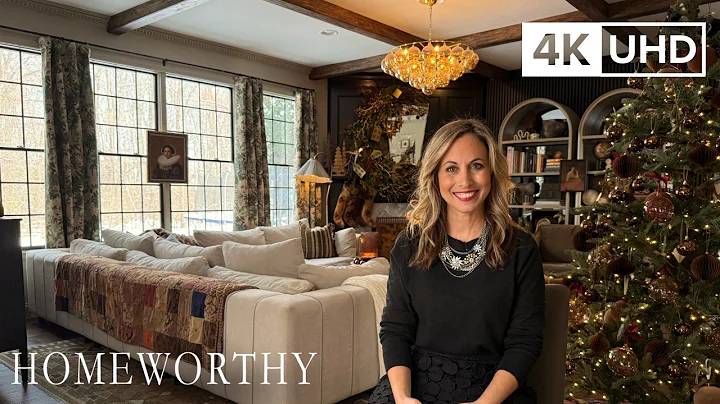 A Cozy, Vintage Christmas in Michigan l 4K l CHRISTMAS HOUSE TOUR