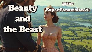 Beauty and the Beast | 1950s Super Panavision 70 Trailer | 4K Remastered