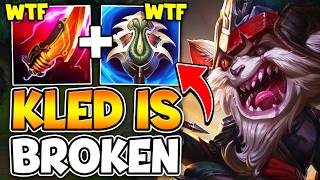 Why Kled is literally breaking top lane right now... for the first time ever