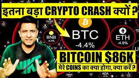 ⚠️ DECEMBER - BITCOIN AGAIN $86K !! WHY BITCOIN & CRYPTO MARKET CRASHING & WHAT TO DO ?