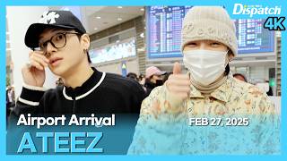 ATEEZ, Incheon International Airport ARRIVAL