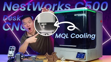 Smart CNC with Built-in MQL Cooling?! NestWorks C500 Changes Everything