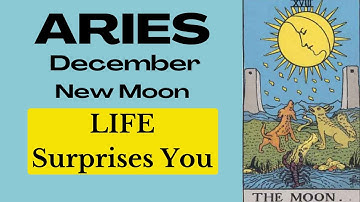 Aries Unexpected Blessings Are About To Pour Into Your Life! 🌑 December New Moon Tarot Reading